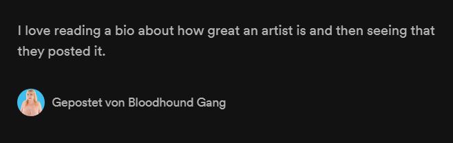 Best band bios on Spotify: Bloodhound Gang