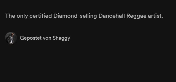 Best band bios in music streaming history: Shaggy